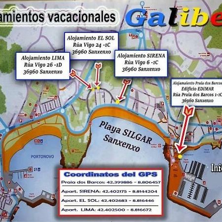 Lima-Galibel Apartman Sanxenxo Kültér fotó